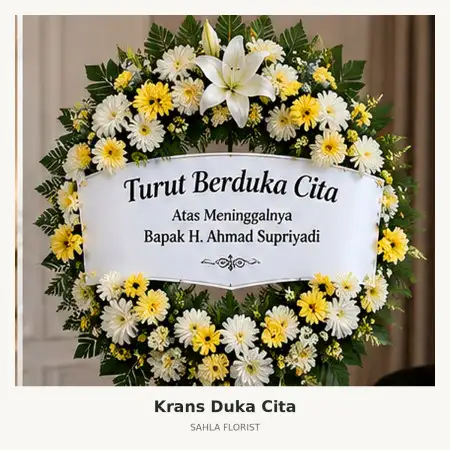 Krans Bunga Duka Singkil Manado
